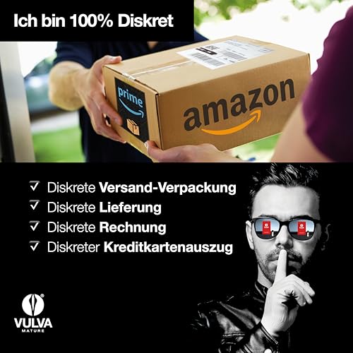 VULVA Mature Full Version – Echter erotischer Duft einer Vagina einer reifen Lady für den eigenen Geruchsgenuss – Aphrodisiakum für Männer & Frauen – Erotische Duft-Pheromon-Mischung – Sexspielzeug