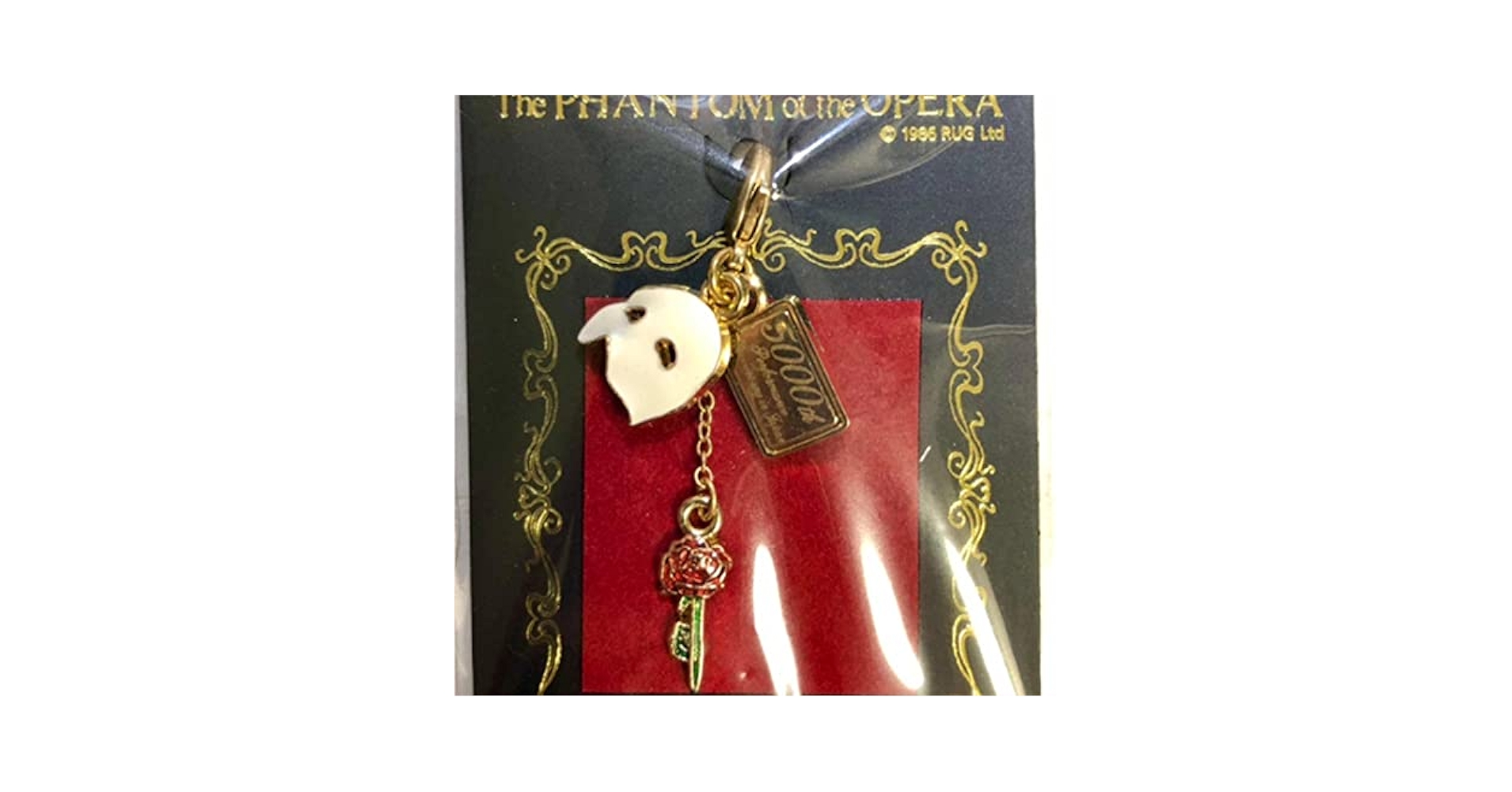 【非売品】劇団四季『オペラ座の怪人』5000回公演記念品 劇団四季 オペラ座の怪人 5000回 記念チャーム