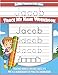 Letter Tracing for Kids Jacob Trace my Name Workbook: Tracing Books for Kids ages 3 - 5 Pre-K & Kindergarten Practice Workbook