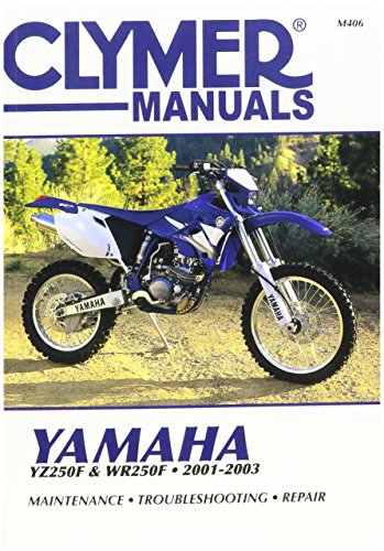 Clymer Service Manual for 01-03 Yamaha YZ250F