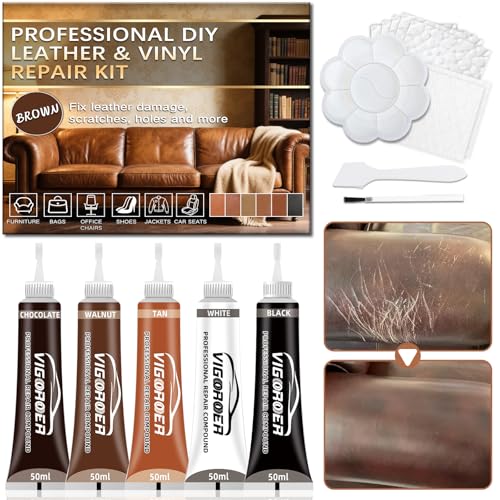 Vigorder Brown Leather Repair Kit