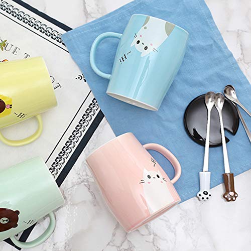 Cute Cat Mug Tazza da caffè in ceramica con