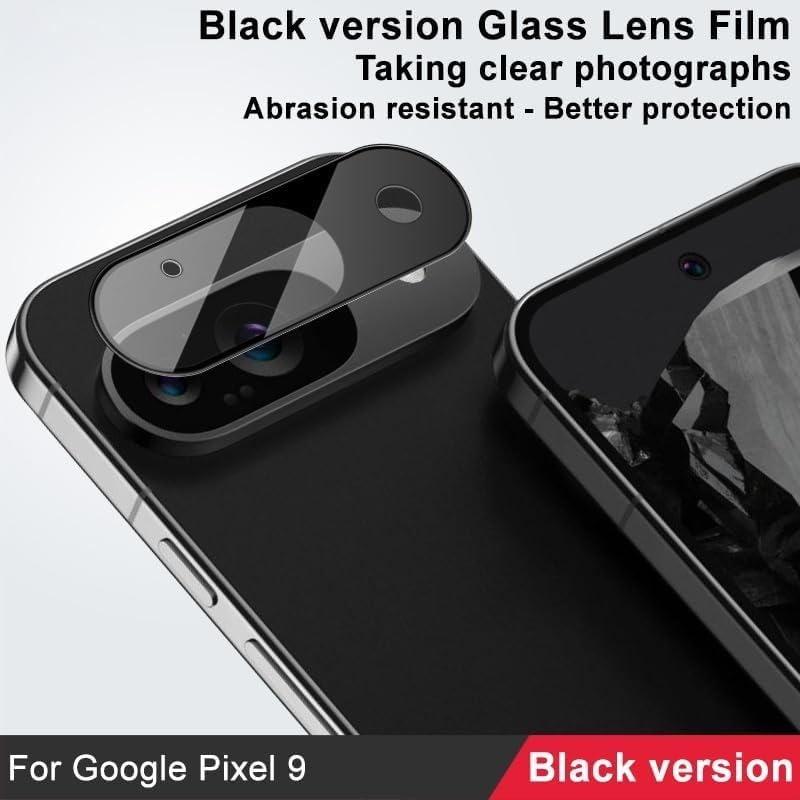Image of 4youquality Back Camera Lens Protector Compatible with Google Pixel 9 (1 Pack) | 9H Tempered Glass Camera Guard | Military-Grade Anti Scratch Protection | Ultra Clear HD Lens Film | Bubble-Free Easy Installation | Case Friendly