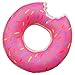 Produktbild Ocean 5 XXL Donut Schwimmring mit Biss - Ø 100 cm, aufblasbare riesen Luftmatratze, Wasser-Liege, Pool-Lounge, Schwimmreifen für Kinder und Erwachsene
