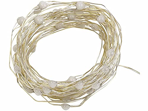Luminea Home Control Lichterkette dimmbar: 4er RGB-LED-Lichterdraht mit Musik-Steueurung, WLAN und App, USB, 5 m (Lichterkette WiFi, WiFi-RGB)