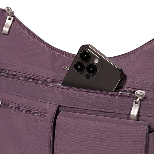 Image of Baggallini womens Everywhere Bagg Crossbody Women 11x9 Lightweight Nylon Hobo Water-resistant Travel Bag W /Rfid