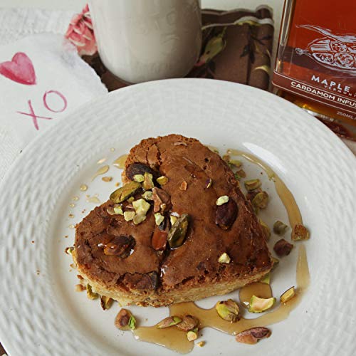 Runamok Cardamom Infused Maple Syrup - Authentic & Real Vermont Maple Syrup | Gluten Free & Natural Sweetener | Great For Cooking, Pancakes, Cocktails & Desserts | 8.45 Fl Oz (250Ml) #TOP6