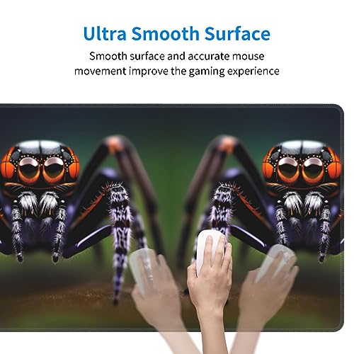Alfombrilla de mouse extragrande de araña tropical que optimiza la precisión en tu computadora 5