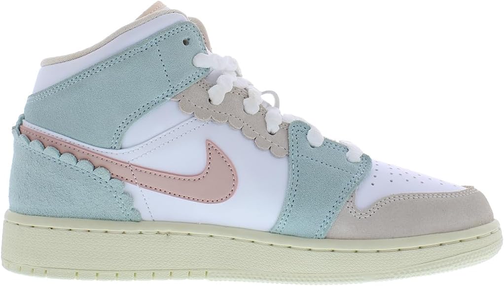 Nike Boys' Air Jordan 1 Mid GS Sneakers