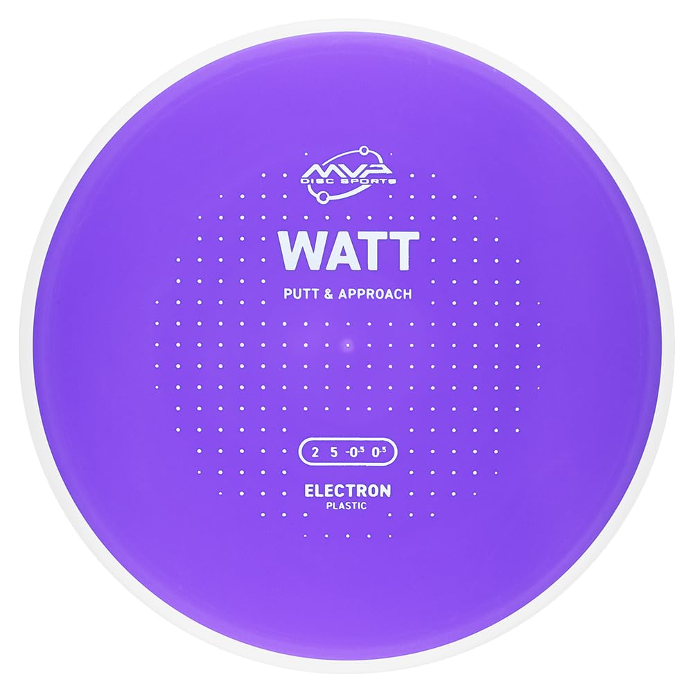 MVP Disc Sports Electron Watt (Medium) Disc Golf Putter (170-175g / Colors May Vary)