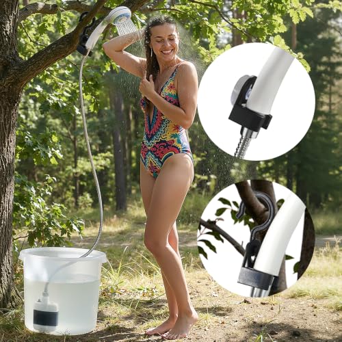 Portable Rechargeable Camping Shower Pump miniatura 5