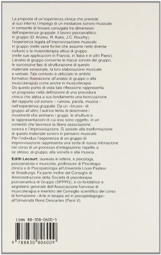 Analisi Di Gruppo E Musicoterapia. Il Gruppo E Il Sonoro - 2