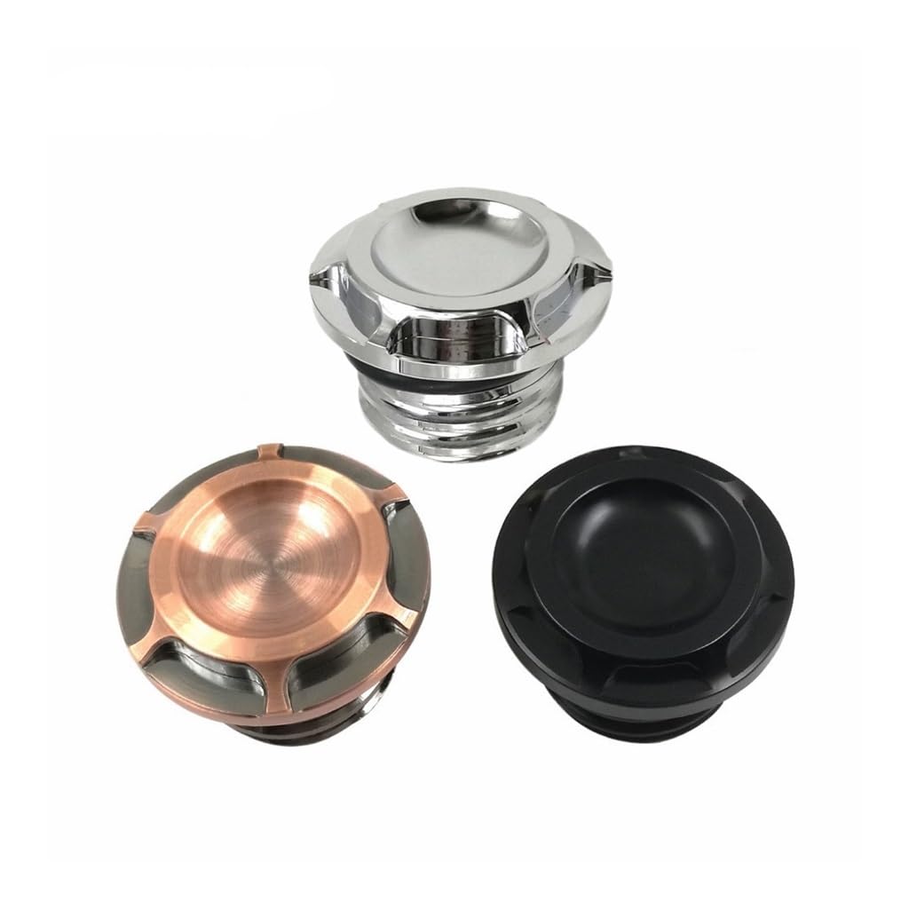 Moto Fuel Gas Tank Vented Decorative Oil Cap For Harley