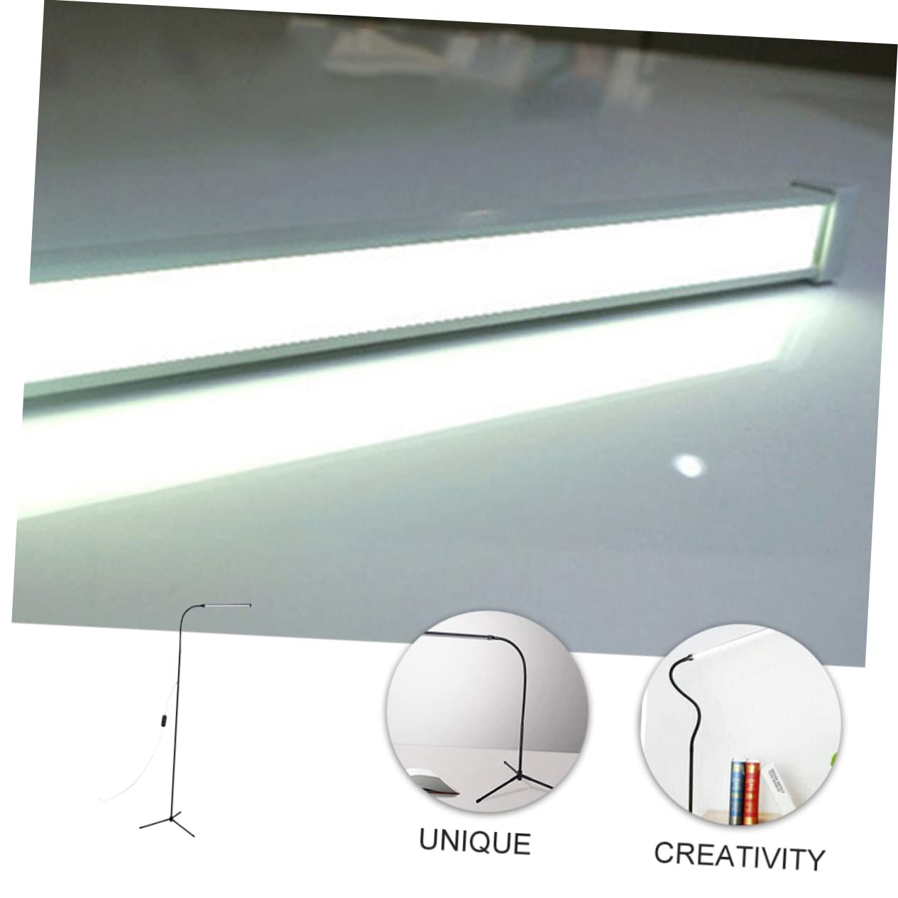 Lampada da Lettura LED con Clip, Braccio lungo Flessibile, Dimmerabile, Luce senza Abbagliamento, Alimentazione Usb, per Scrivania e Comodino