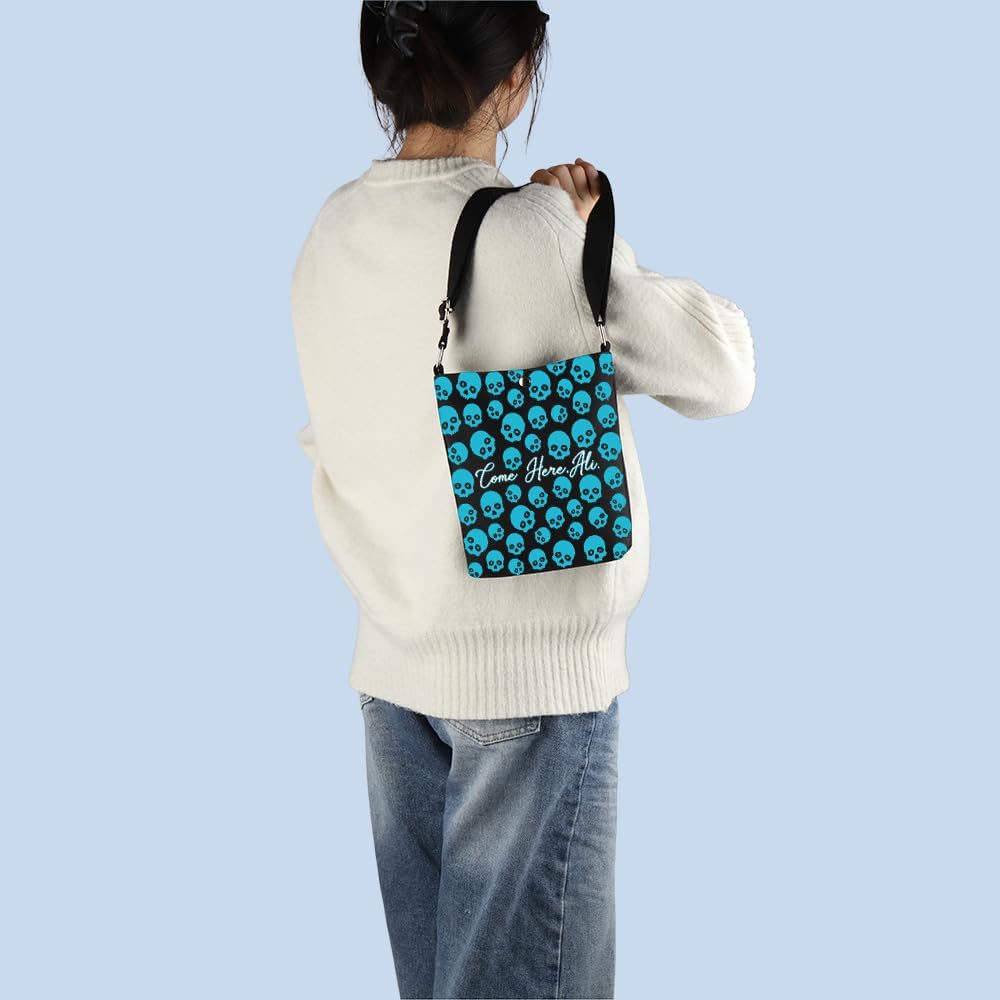 Dark Romance Reader Gift Dark Romance Bookish Gift Come Here Crossbody Bag For Book Nerd - Image 4