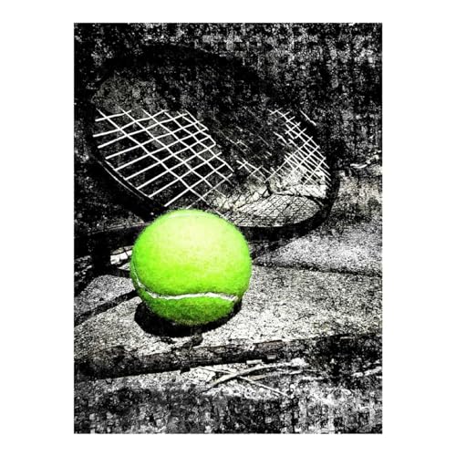 Peinture diamant tennis 5D POLIUAWS kit anti stress adulte