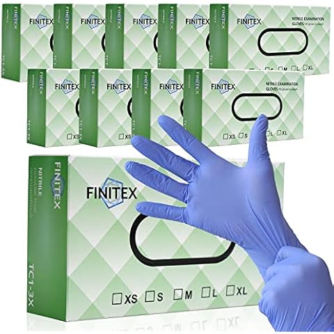 FINITEX Nitrile Disposable Gloves Cover
