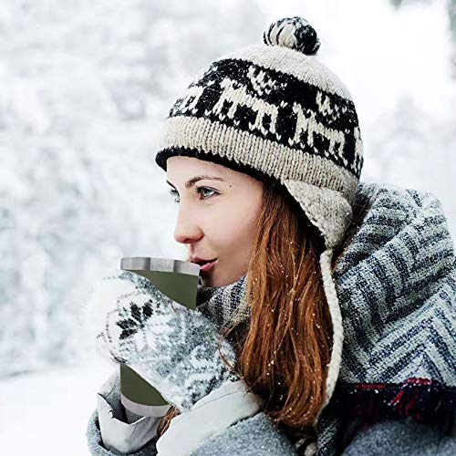 31oz (850ml) Tumbler RVS Vacuüm Geïsoleerde Koffie Cup Dubbele Muur Reisfles met Splash Proof Deksel, 2Rieten en… - Image 7