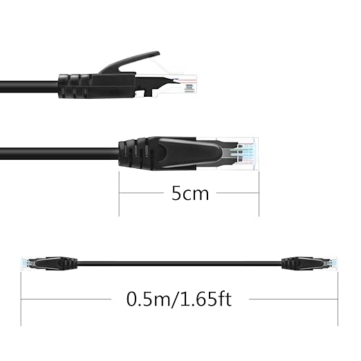 Cable Ethernet Cat 6 RJ45 Macho a Macho 0.5 m (2 Unidades) miniatura 7