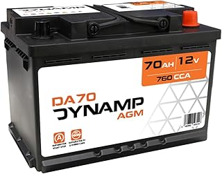 DA70 Batterie de voiture L3 AGM Start-Stop 70Ah 760CCA 12V