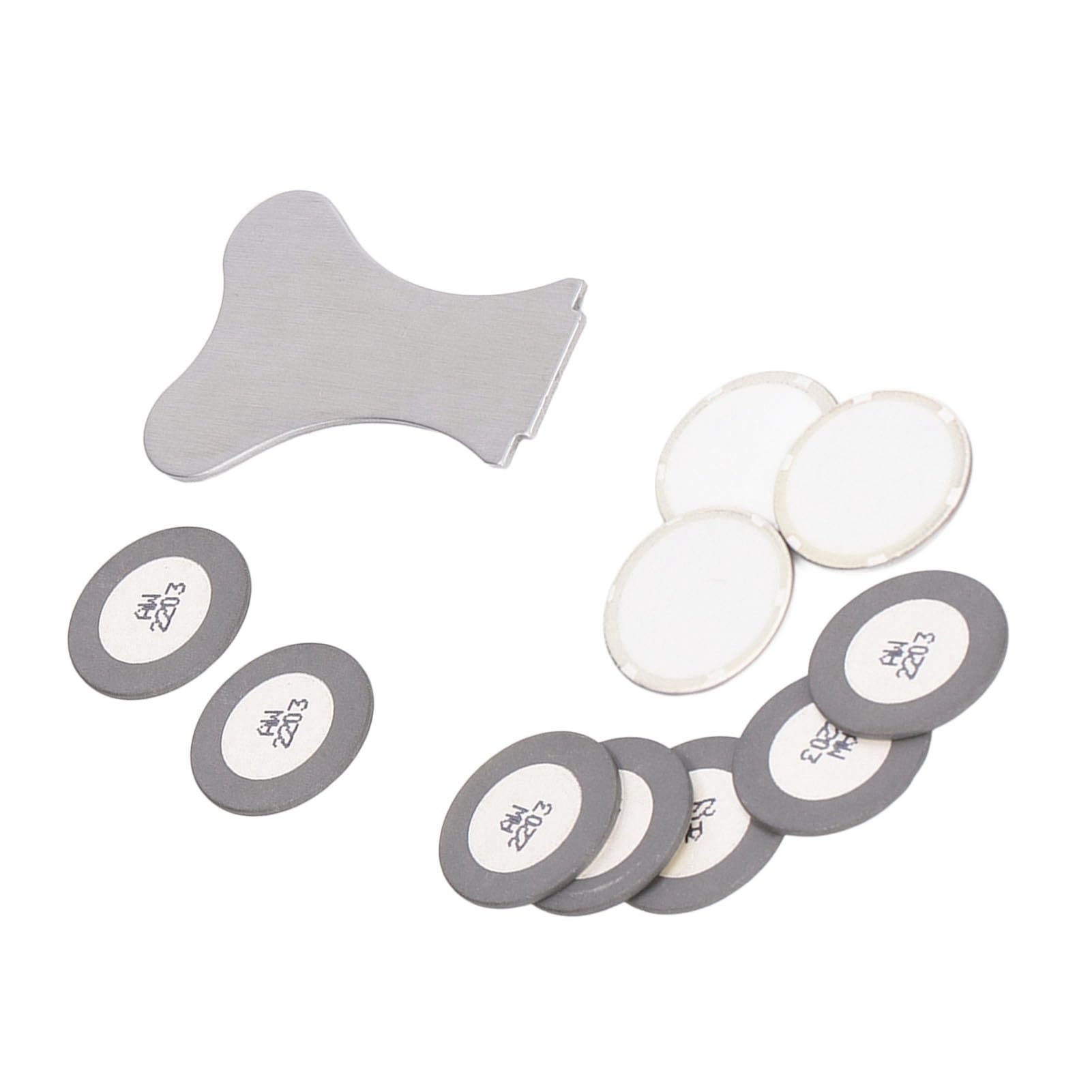 10PCS Ultrasonic Ceramic Atomizer Mist Maker 20mm Ultrasonic Ceramic Atomizer Replacement Set for Humidifier Dust Collector Sterilizer Atomizer