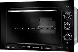 Forno Elétrico de Embutir Mueller Preto 50 Litros MFE50K 127V