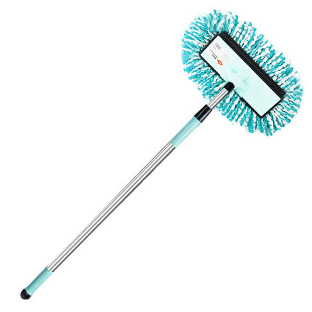 WDX- Myjnia samochodowa MOP Specjalna szczotka szczotka Miękkie włosy Długa rękojeść Teleskopowy nie boli narzędzia do mycia samochodów samochodowych myjnia samochodowa (Color : A)