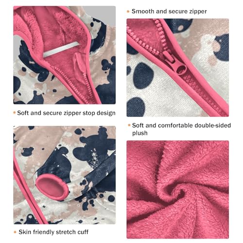 GuoChe Camouflage Dark Blue Boys Fall Fleece Jacket3