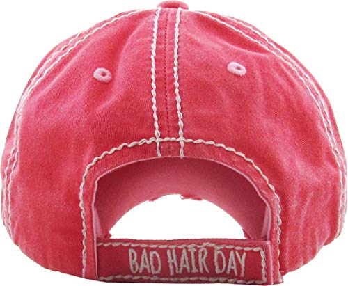 Image of Vacation Beach Camping Womens Baseball Cap Distressed Vintage Unconstructed Embroidered Patch Hat