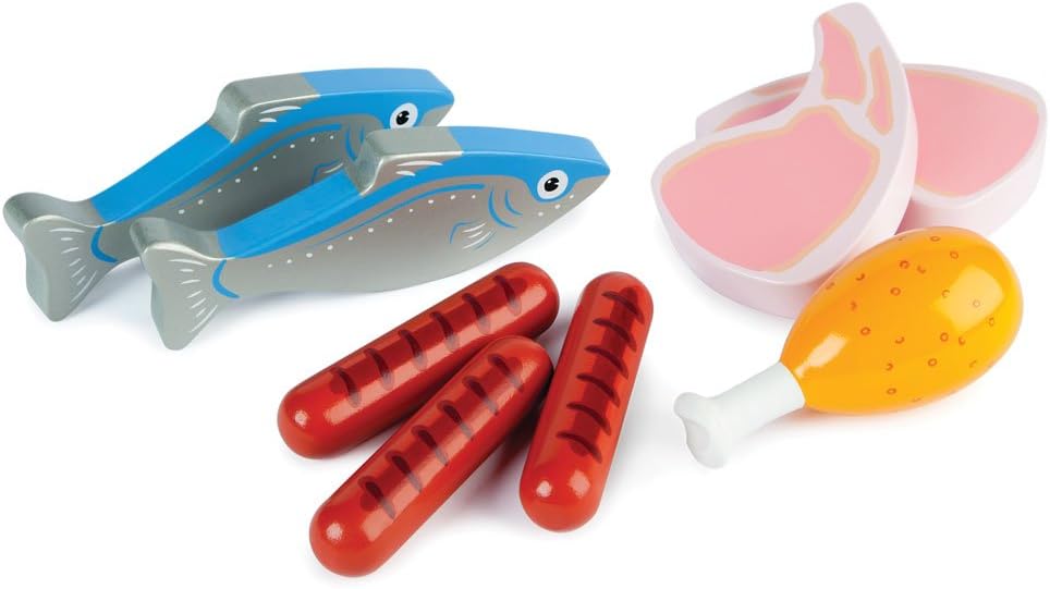 Wooden Meat and Fish