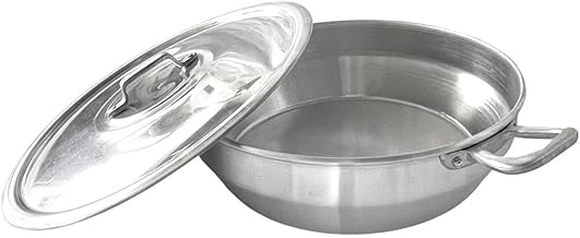 Tacho Alumínio 5L ou 6,7L Com Tampa N30 ou N32 Frituras Batata Pastel Salgado Camarão Moqueca (N32)