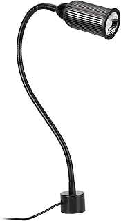 15w Magnetic Work Light,Led Sewing Machine Magnetic Work Light with Flexible Gooseneck for Sewing Machine, Auto Repairing.(US 240V)