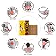 40 Stück Schmerzlinderung Patch, Chinesische Ferninfrarot Pflaste, pain relief patch,Tiger Soreness Relief Patch, Schnelle und Lang anhaltende Schmerzlinderung für Muskeln und Gelenke