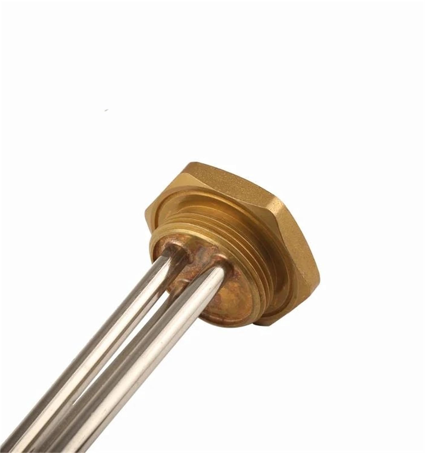DN32 1-1/4" 42mm Thread Brass Flange Heating Element 1.5KW 220V
