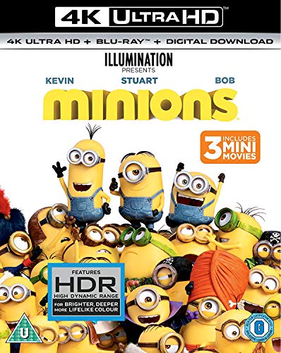 Minions (4K Ultra-Hd+Bd) [Blu-Ray] [2017]