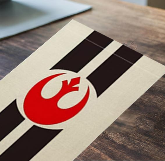 Rebel Alliance Garden Countries Flag,Double-Sided Flax Garden Flag,Alliance Flag Sign,Outdoor Yard Decorative Flags,12"x 18" - Image 5