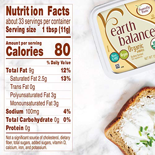 Earth Balance Organic Dairy Free Whipped Buttery Spread, 13 oz Buy Online in United Arab