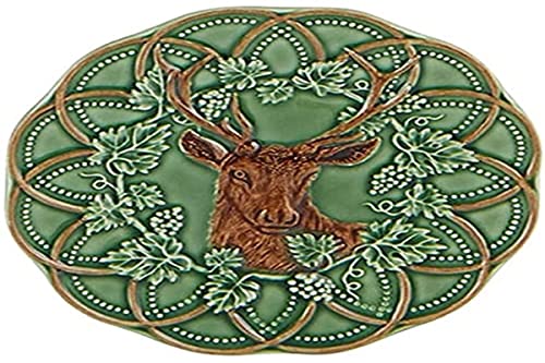 Bordallo Pinheiro Grove - Bread and Butter Plate 15,5 Deer