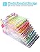 innhom Gel Pens for Adult Coloring 120 Colors Gel Pen Set - Glitter Gel Pens Metallic Pastel Neon Swirl Standard Colors with Case