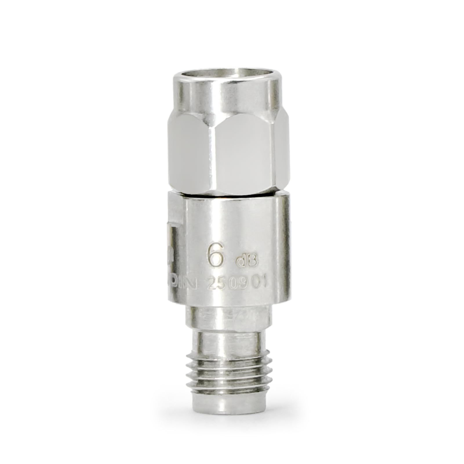 Attenuatore coassiale RF da 12,4 GHz, 3/6/10/20/30 dB, 5 attenuatori SMA in rame, da maschio a femmina, 2 W, 50 Ohm SMA Attenuatore, utilizzato nelle comunicazioni mobili, aviazione, radar