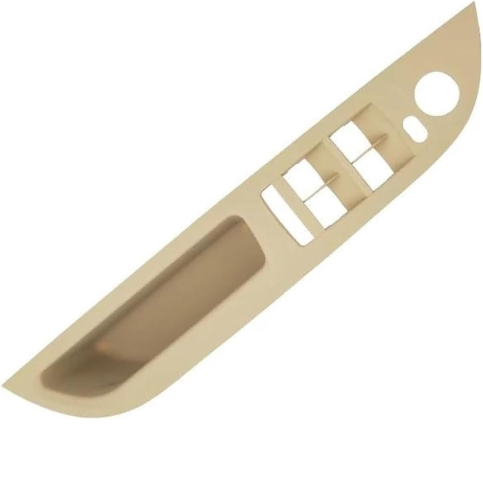 Zynther Beige Model B Inside Door Latch Handle For Bmw E60 E61 5 Series Lhd Car Interior Inner Door Handle Panel Trim Cover(Beige Model B)