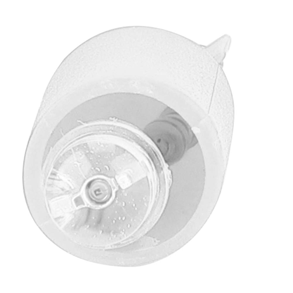 Bouton D'arcade, Accessoires de Bouton de Commutateur de Bouton de Jeu Vidéo D'arcade 10PCS avec la Lumière de LED, Résistance à l'usure Forte, équipée avec la Précision (Blanc)