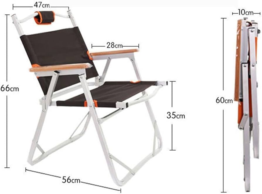 Amazon.co.jp: 折りたたみ椅子折りたたみビーチチェア月形釣り屋外家具