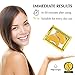 Under Eye Mask 24Gold Patches, Anti-Aging with Hyaluronic Acid and Collagen, Pads for Moisturizing and Reducing Dark Circles, Puffiness, Wrinkles, 16 pairs