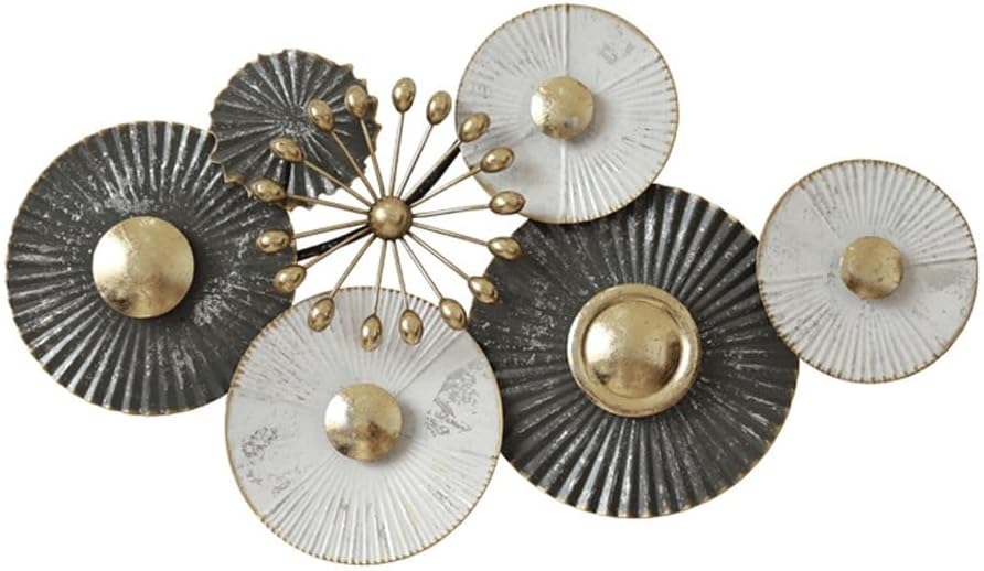 YWMLFZ Metal Iron Art Living Room Home Sofa TV Background Wall Decoration Dining Room Porch Room Wall