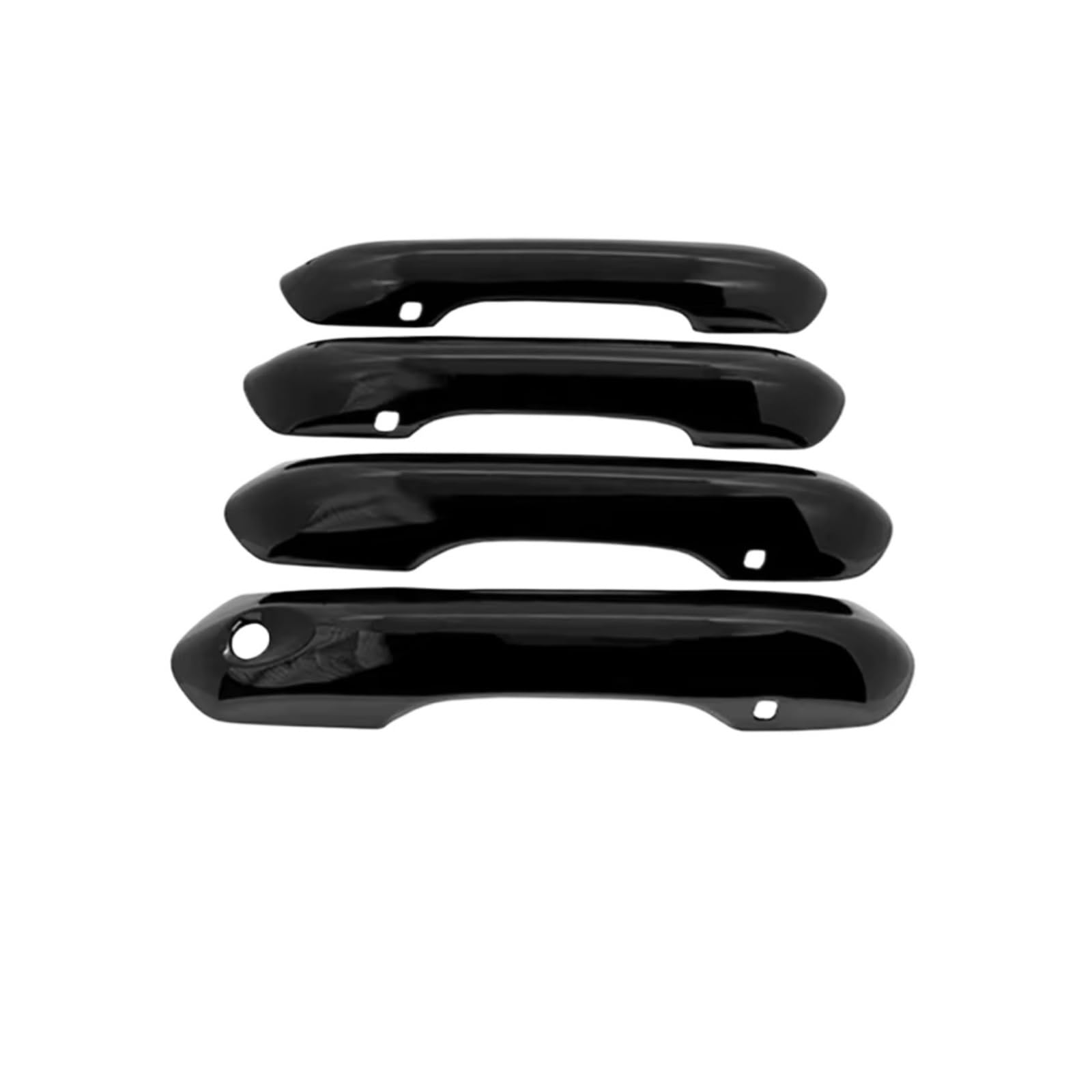 CQRBNE for Explorer U625 MK6 2020 2021 2022 2023 2024 Auto Anti-Dirty Door Handle Cover ABS 4PCS Car Exterior Door Handle(Blcak Set)