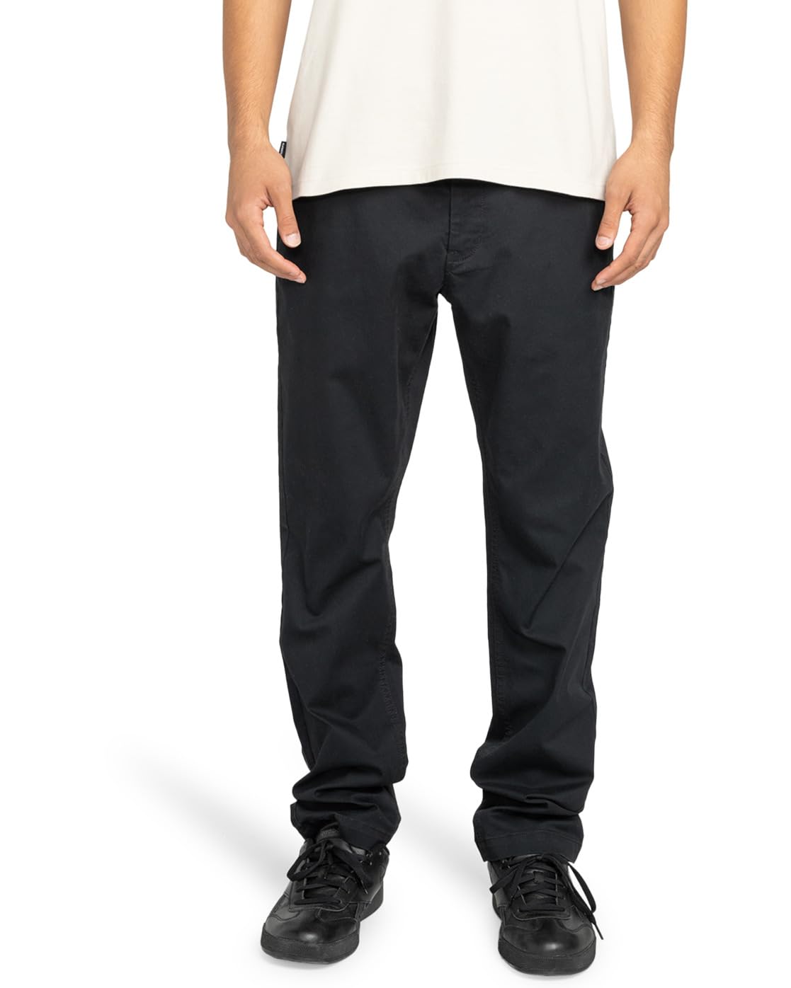 Element Regular Twill - Chino Trousers - Men - Black.