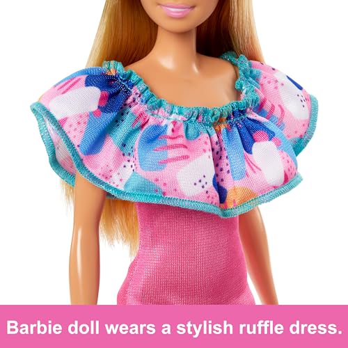 image for Barbie & Stacie Doll Set with 2 Pet Dogs & Accessories, Dolls with Blo