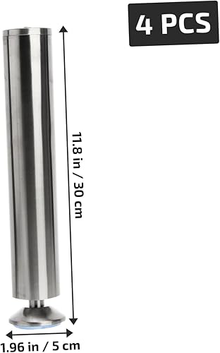 Miniatura 4 de BESTonZON 4pcs Furniture Levelers Adjustable Furniture Legs Furniture Feet Replacement Cupboard Legs Replacement Tv Cabinet Feet Couch Sofa