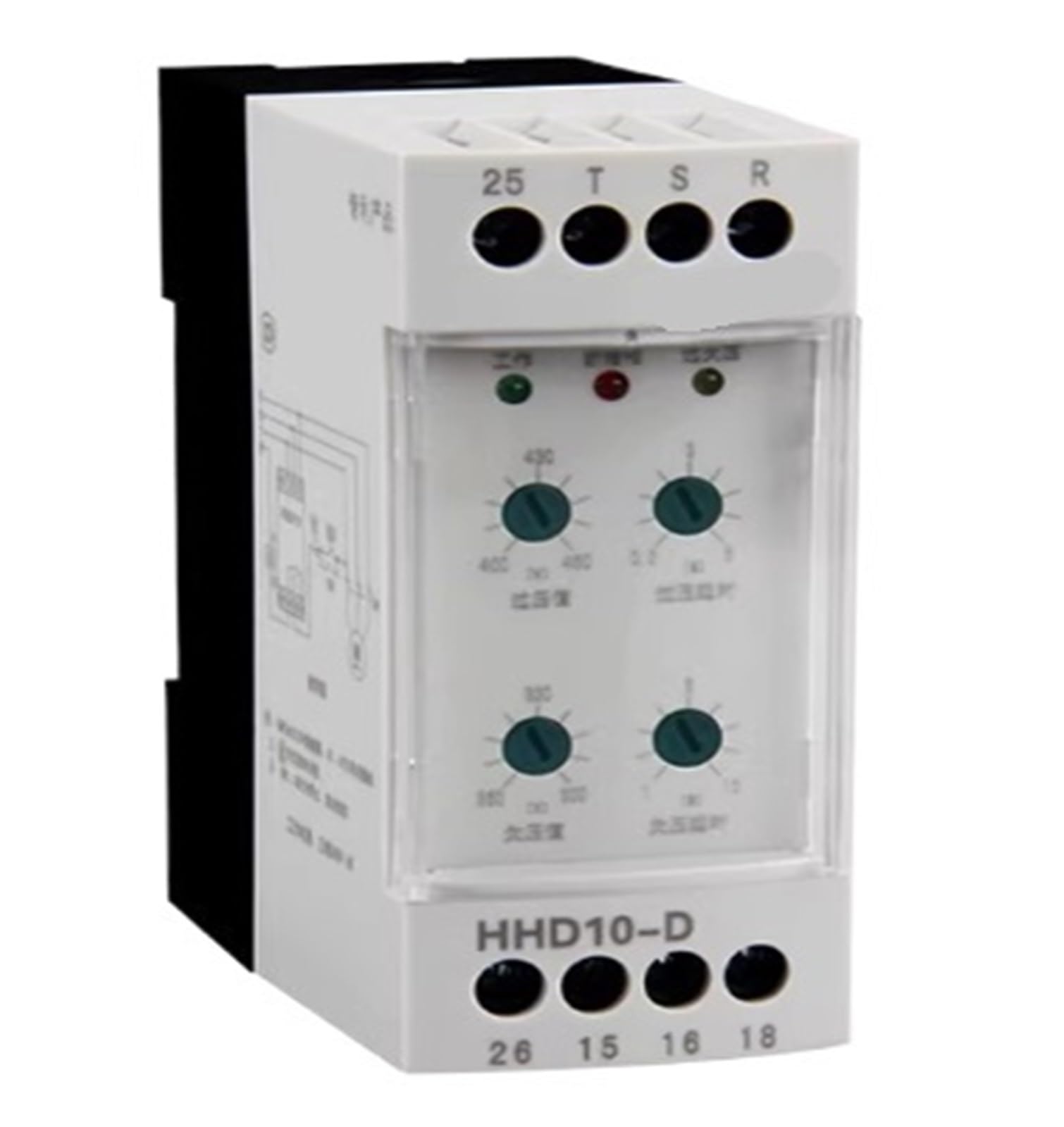 CLEUFWKO HHD10-D AC380V overvoltage and undervoltage adjustable phase sequence voltage protection relay